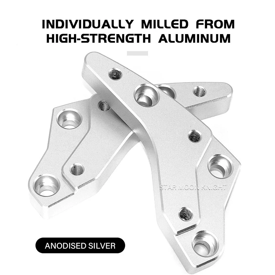 Motorcycle Handle Bar Risers Clamps Adapter For BMW K1600B K1600GT K1600GTL - Image 4 of 4