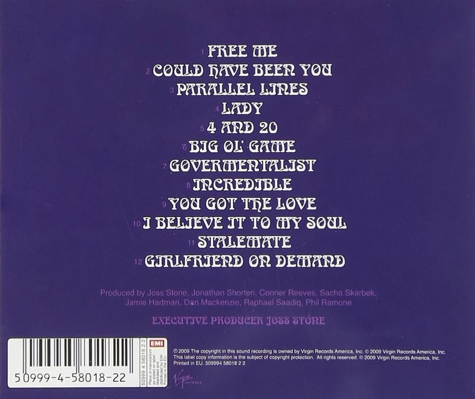 Joss Stone ‎- Colour Me Free! (CD Album) - Bild 4 von 4