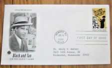 BLACK CINEMA DUKE ELLINGTON BLACK & TAN   2008 PCS CACHET FDC VF