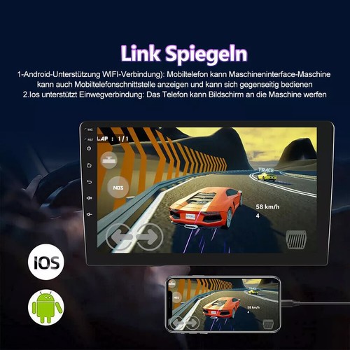 Für Mazda 6 GH GG 2007-2012 4+64G Android 14 Autoradio GPS NAV Carplay +Kam - Bild 10 von 18