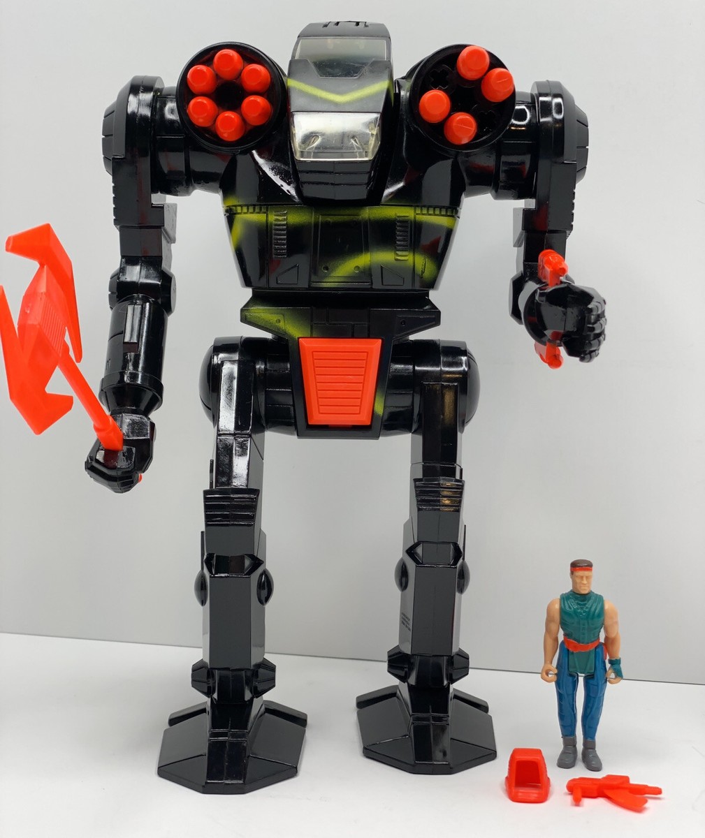 RARE Vintage 1994 Tyco BattleTech Axman Adam Steiner Robot Action