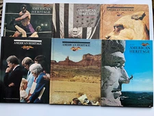 American Heritage History Hardback Illustrated 1977 Lot of 6