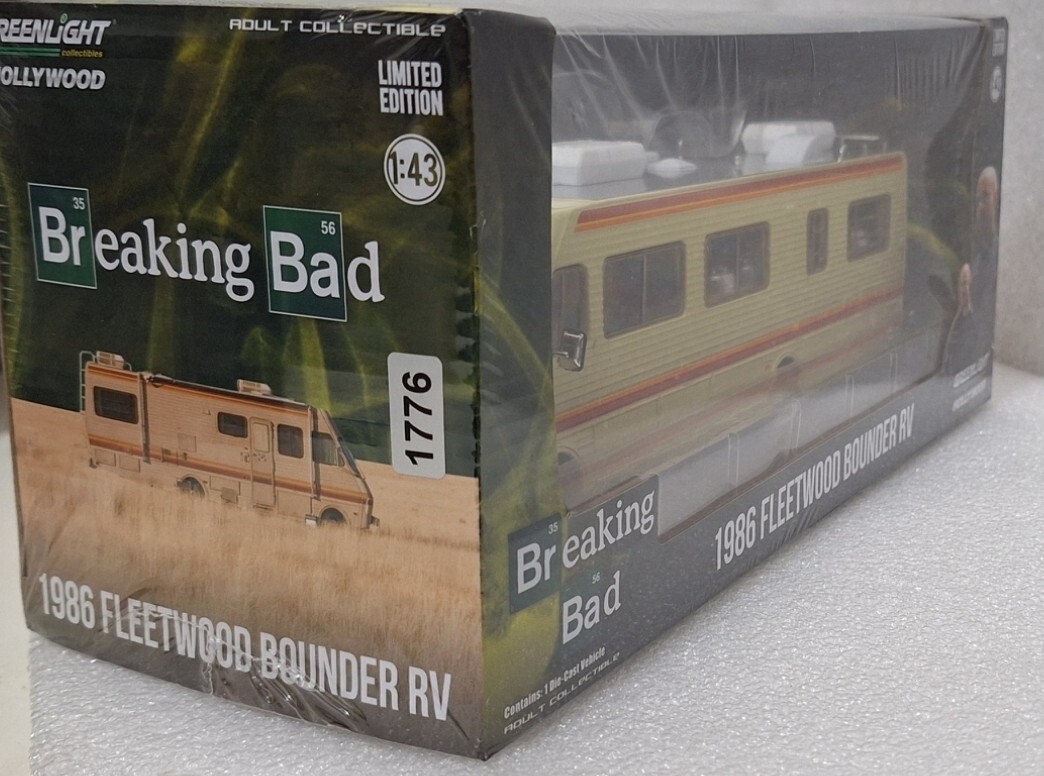 Fleetwood Bounder RV Camper Caravan 1986 Breaking Bad 1:43