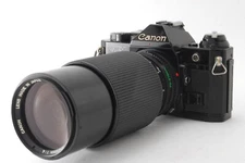 【N MINT] CANON AE-1 Program 35mm SLR Film Camera   FD 70-210mm Zoom Lens Japan