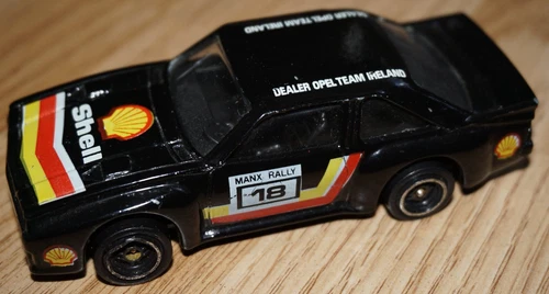 Corgi Shell Opel Manta 400 Manx Rally Made in UK Die-Cast Car Vintage Black
