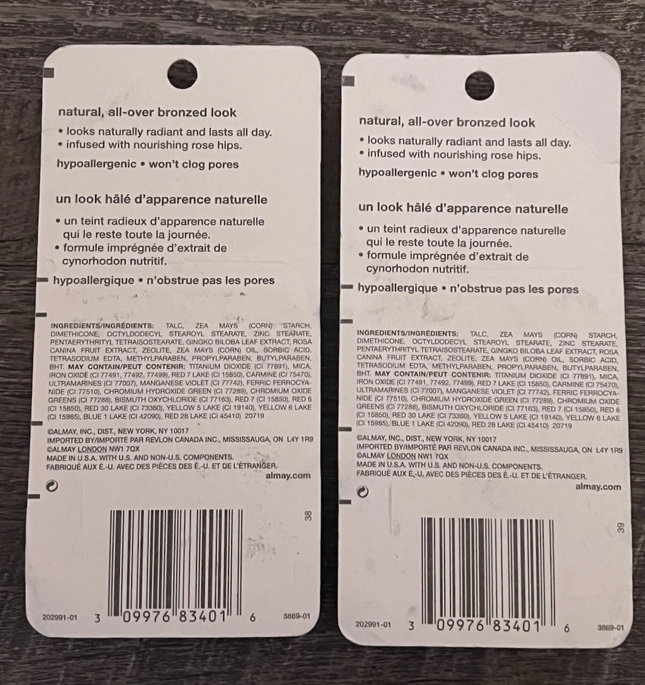 Almay Powder Bronzer 210 Sunkissed, .14 oz / 4g each, Pack of 2 - Image 2 of 2