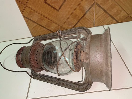 VINTAGE ANTIQUE FEUERHAND NO. 270 KEROSENE LAMP LANTERN MADE IN GERMANY - Picture 10 of 11