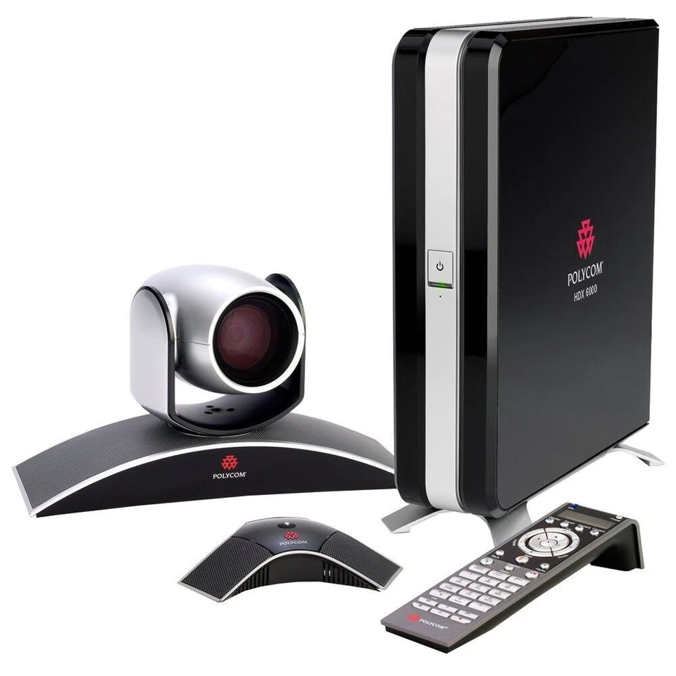 POLYCOM HDX 6000 视频会议系统 带 EagleEye 高清 PTZ 摄像头 — 第 2/4 张图片