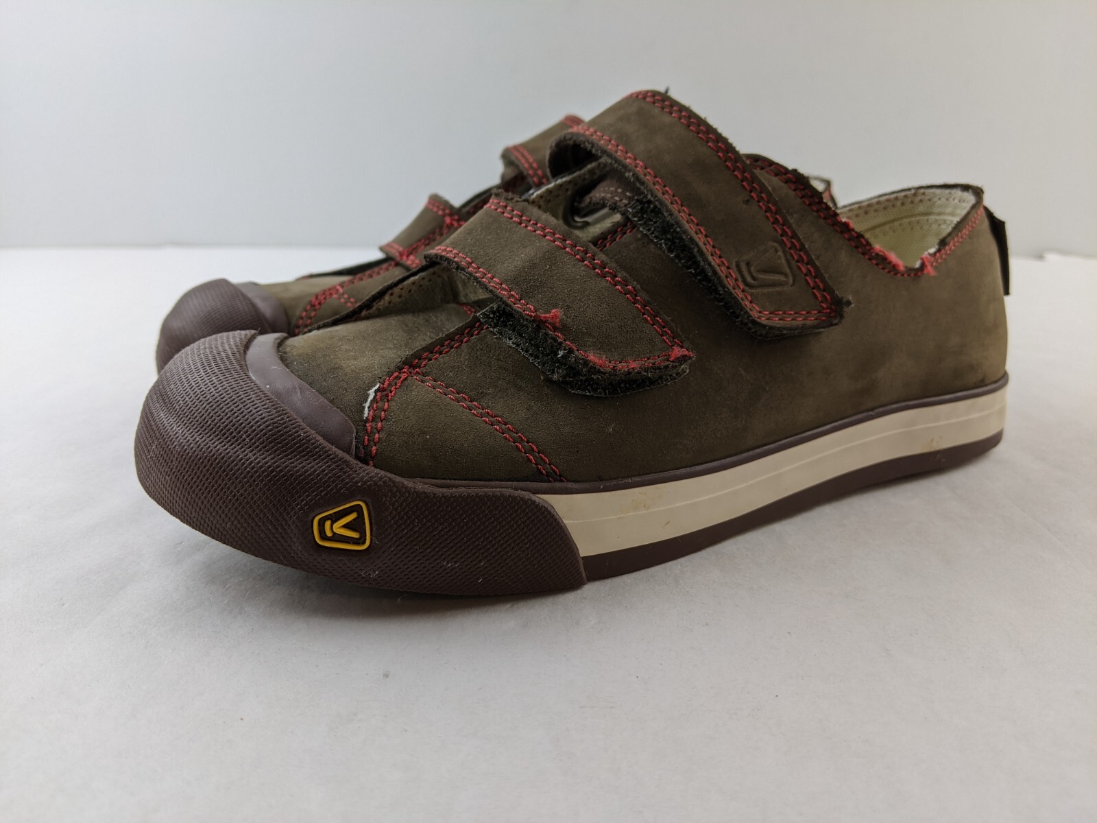 Scarpe da trekking Keen Youth US 5 donna US 7 5 marrone nabuk vulcanizzate atletiche