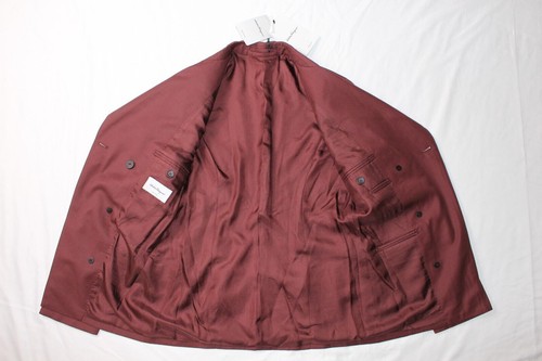 BLAZER TUTA DONNA SALVATORE FERRAGAMO NUOVO CON ETICHETTE MERLOT IT taglia 42 - Foto 4 di 12