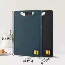 ✅SHIP NOW - 13" Plastic Cutting Board Kitchen Nonslip Nonstick BPA Free Small