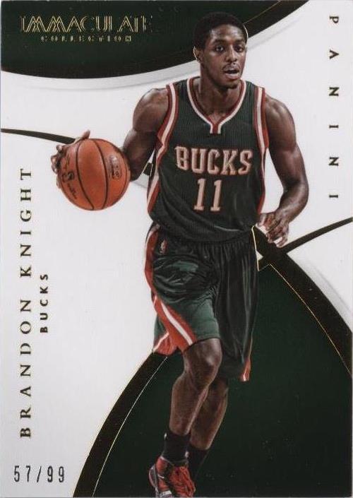 2014-15 Panini Immaculate Collection - Brandon Knight #66 - 1 of 2
