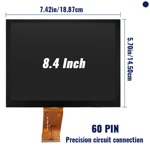 Para JEEP Compass 2018-2020 8,4" Pantalla LCD Pantalla Radio Navegación Repuesto - Imagen 6 de 12