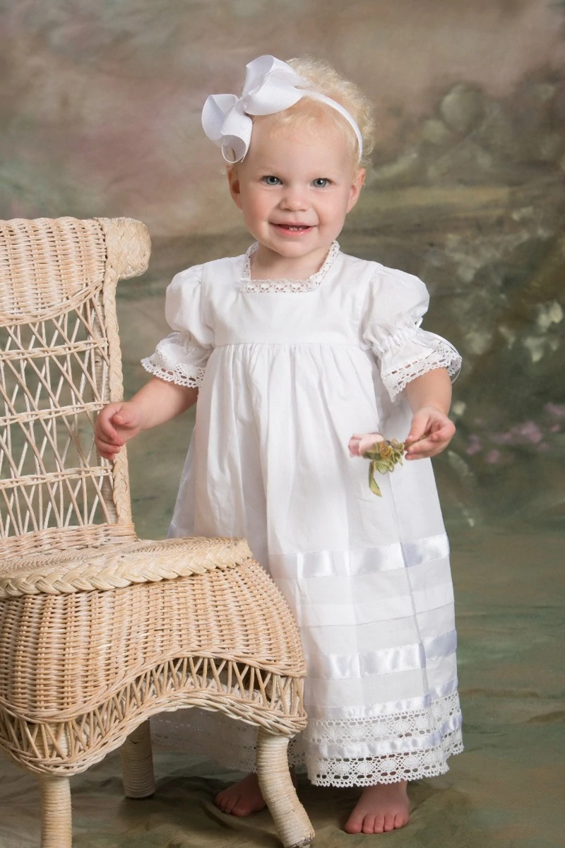 short baptism dress Y2070U -1 High Low Short Christening Dress Tutu Spoiled