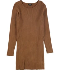 Alfani Womens Ribbed Tunic Sweater