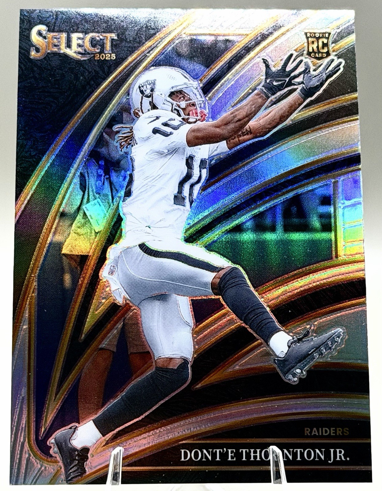 2025 Panini Select - Dont'e Thornton Jr. #206 Club Level Silver Prizm (RC)