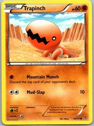 Trapinch 53/111 XY - Furious Fists Common