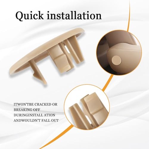 2PCS Armrest Cover Cap, 15279689 Left or Right Rear Bucket Seats Arm Rest - Picture 6 of 6