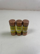 Lot of 3 Buss LPJ-10SP Low-Peak Dual-Element Fuses
