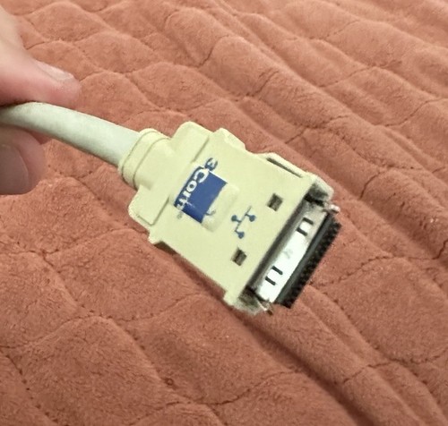 3Com 3C589C Combo Dongle Cable for Etherlink III LAN PC Card - Bild 3 von 4