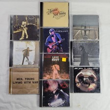 Neil Young 10 CD Lot Harvest After Gold Rush Decade Freedom Rock CDs USED.