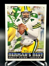 Brett Favre Packers 1993 Upper Deck #439 Berman's Best 🏅