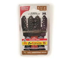 DIABLO Demo Demon, DOU125BW2PC, Bi-Metal Oscillating Blades (3-Pack)