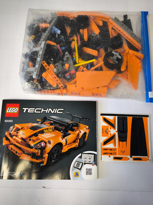LEGO Chevrolet Corvette ZR1 42093 Technic vollständig mit Anleitung Sticker neu
