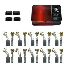 20Pieces Electric Hammer Brushes Copper Component Easy Replacement