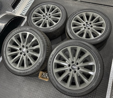 Ford F-150 Limited 22 Oem Factory Gray Wheels New Tires Platinum Lariat Tpms