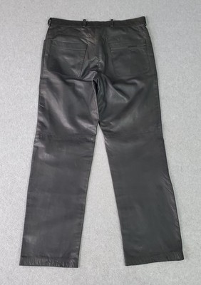 Vintage Versus Gianni Versace Leather Pants Fits 32x29 (Tag Sz 34