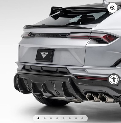 Vorsteiner Rear Carbon Fiber Diffuser For Lamborghini Urus Performante. Used,