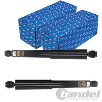 2X Japko Gasdruck StoßDÄMpfer Hinten Passend FÜR CitroËN Jumper Fiat Ducato