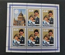 Niue 1981 Royal Wedding I m/s MUH A20..