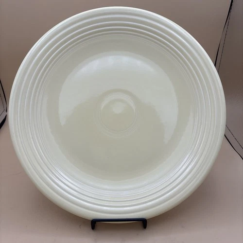 HLC Fiesta Yellow Chop Serving Plate 11-3/4" Charger  Fiestaware 1995