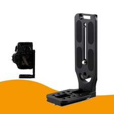 Aluminum Universal L-Bracket Quick Release Plate for DSLR Camera Tripod Head