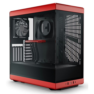 Hyte Y40 Red Mid Tower Gehäuse ATX/M-ATX/M-ITX