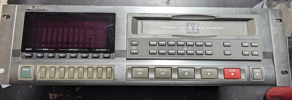 Alesis ADAT XT 8 track digital Audio Tape recorder.   Good Condition - Image 2 of 4