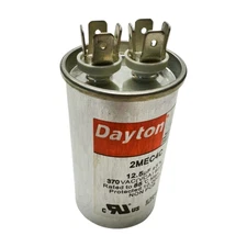 Dayton 2MEC4C Motor Capacitor 12.5uF, 370VAC, 50/60Hz, E364533 **Free Shipping**