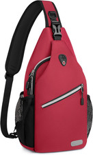 MOSISO Sling Backpack, Polyester Multipurpose Crossbody Shoulder Bag Travel Hiki
