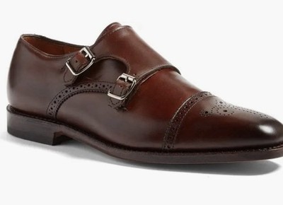 NIB Allen Edmonds Men s Size 11.5EEE St. John's Double Monk Strap FREE SHIPPING