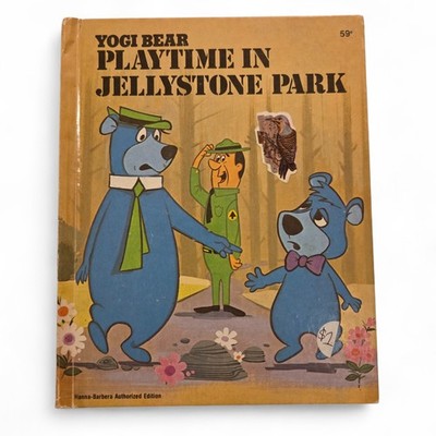 Yogi Bear Playtime in Jellystone Park Hanna Barbera Authorized Edition 1976