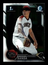ANTHONY BANDA ⚾ 2016 Bowman Chrome Prospects #BCP51 Diamondbacks