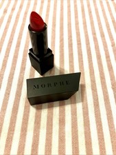 Morphe Matte Red Lipstick Black Case