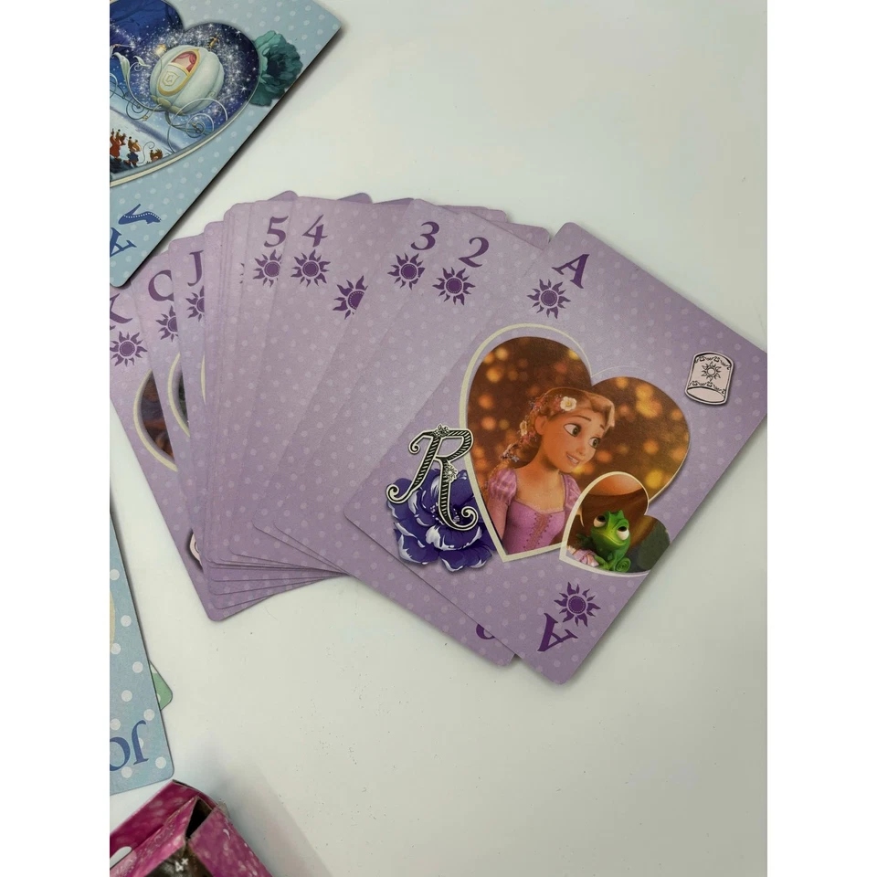 Disney Princess Jumbo Playing Cards Complete Set - Image 4 of 4