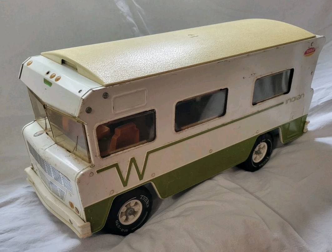 Tonka WINNEBAGO CAMPER ブリキ 激レア 希少 ビンテージ Vintage 70's Metal 22.5