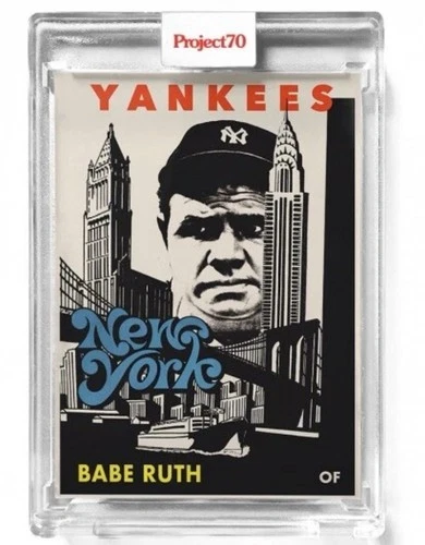 2021 Topps Project70® #367🔥1964 Babe Ruth by Fucci 🔥 NY Yankees