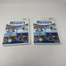 Wii Sports Resort - 2 OEM Cases Manuals And Insert Only No Games 