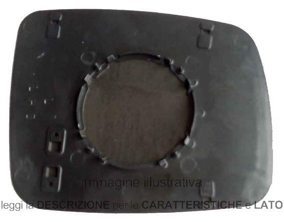 Vetro Piastra Retrovisore Volkswagen Transporter T4 1996-2003 Destro Manuale