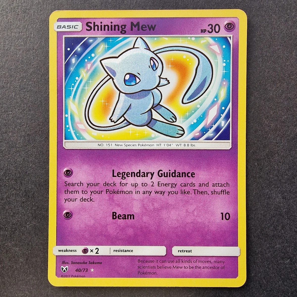 shiny mew pokemon card price - ex 151/165 - Pokemon 151 - Double Rare Mew (Secret) (25/25) Shiny Mew